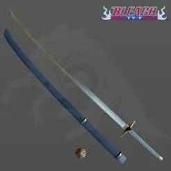 Bleach – Toshiro Hitsugaya’s Zanpakuto “Hyorinmaru” | Cosplay Sword STL