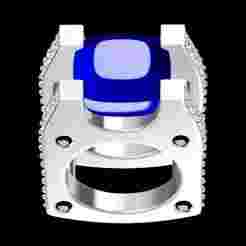 Blue Sapphire Cushion Stone Classic Ring
