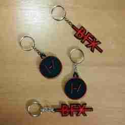 Blurryface 10th Aniversary Keychain