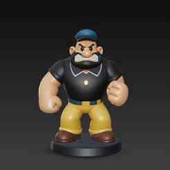 Bluto - 3D figure Infinity/Disney style (100 mm)