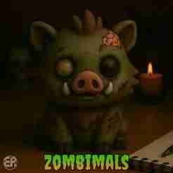Boar - Zombimals Collection 👻✨