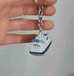 Boat or boat key ring, retro objects