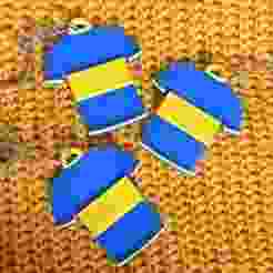 BOCA T-SHIRT - KEY RING - ARGENTINEAN SOCCER