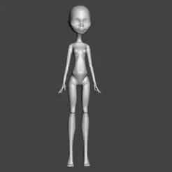 Body for Monster High doll