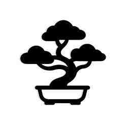 Bonsai 1 - 2D/3D Wall Art STL+SVG For CNC Router, Plasma, Waterjet, Laser & 3D Printer