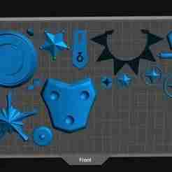 Boothill from Honkai Star rail cosplay accessories