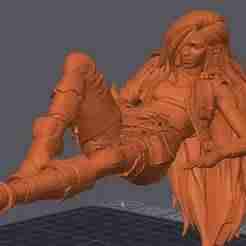 Borderlands 4 - Lilith figure pose - No base