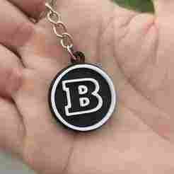 Brabus Minimal Keychain