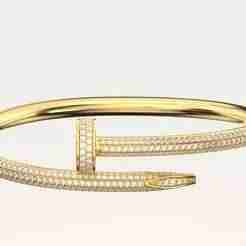 Bracelet Juste un Clou all diamond
