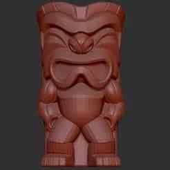 Brady Bunch Tiki Necklace