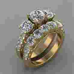 Bridal Set Woman Engagement Ring