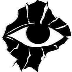 broken mirror with a single staring eye 2 - 2D/3D Wall Art STL+SVG For CNC Router, Plasma, Waterjet, Laser & 3D Printer