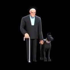 Bruce Wayne & Duke - Batman Beyond Statue
