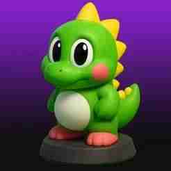 Bub Bubble Bobble - 3D figure Infinity/Disney style (100 mm)