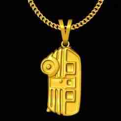 Bus pendant charm