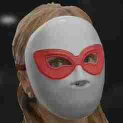 Butterfly Harlequin Mask - Multi-Colour Support