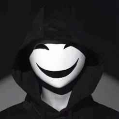 CAFELE Tenkuu Shinpan White Smile Sniper Mask (el francotirador sonrriente)