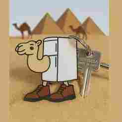 Camel Fridge Keychain - ITALIAN BRAINROT