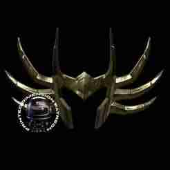 Cancer Manigoldo Golden Saint Crown/Mask - Saint Seiya