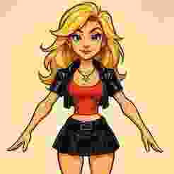 Caprica – A Futuristic Cyberpunk Character V6