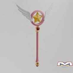 Cardcaptor Sakura Star Wand – 3D Print Model