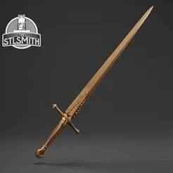 Carian Knight's Sword Elden Ring Life Size Prop STL