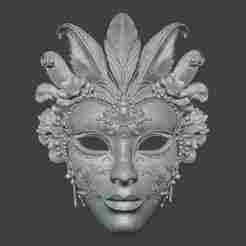 Carnival Ornate Masquerade Mask