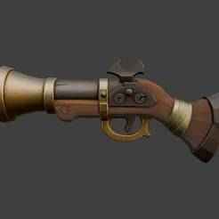 Cartoony Pirate Pistol