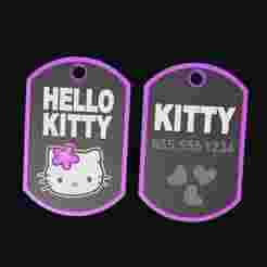 Cat Dog Tag, Customize your cats collar, Pet ID Tag, Dog Tag, 3D Prints for Pets, Cat Hat, Cat Accessories,