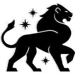 celestial lion 4 - 2D/3D Wall Art STL+SVG For CNC Router, Plasma, Waterjet, Laser & 3D Printer