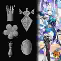 Cerydra - Accesories - Honkai Star Rail Cosplay Prop