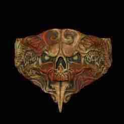 Chaos Belly Plate Mask
