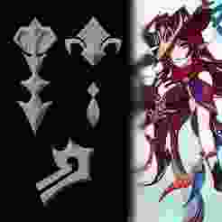 Chasca - Gloves, Back & High Heels Accesories - Genshin Impact Cosplay