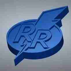 Chip and Dale Rescue Rangers logo Badge pin
