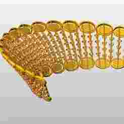 choker or necklesh under 45 grams in 24 karets golds