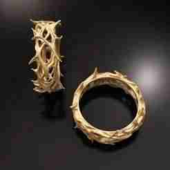 Christ Crown Ring 3D Printable 3D print model
