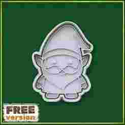 Christmas Gnome Cookie Cutter