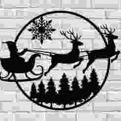 Christmas Metal Sign