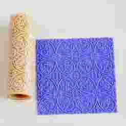 Circular Lace Medallion Texture Roller no.3