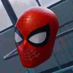 Classic Friendly Spider-Man Faceshell File