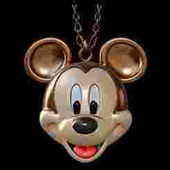 Classic Toon Mouse Pendant