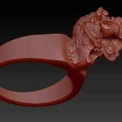 Clicker Ring – Inspired by The Last of Us | 3D Printable Model