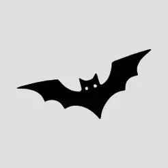 Clip Art Style Simple Bat