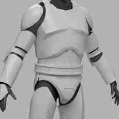 Clone Trooper Armor Phase 1 2 ROTS AOTC Battlefront 2 Star Wars Cosplay