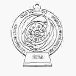 Club World Cup 2025 Trophy Key Ring