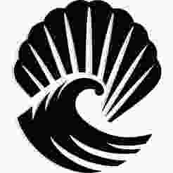 coastline with crashing waves shaping a shell 2 - 2D/3D Wall Art STL+SVG For CNC Router, Plasma, Waterjet, Laser & 3D Printer