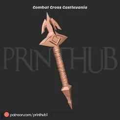 Combat Cross (Vampire Killer) – Castlevania 3D Printable Cosplay Prop STL