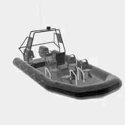 Commando Boat – Military 3D Printable Model STL