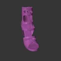 Commercial License Luxury High Heel Shoe Strap Design