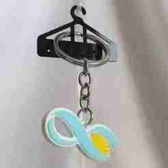CONICET logo keychain